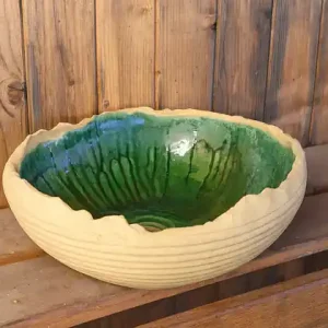 Ciekawa Umywalka, umywalka ceramiczna, łazienkowa, gliniana Bestseller