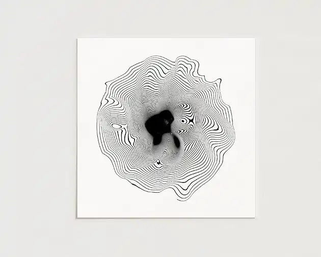 Illusion / Oryginalna grafika / poster print / plakat Popularny