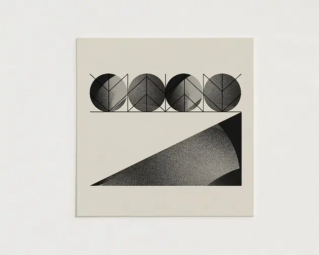 Forest / Oryginalna grafika las / poster print / plakat Popularny