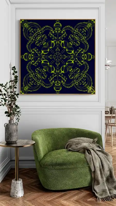 Bubble lace 01, rysunek graficzny Oferta
