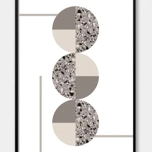 Wysoka jakość Plakat z serii Stone/Kamień