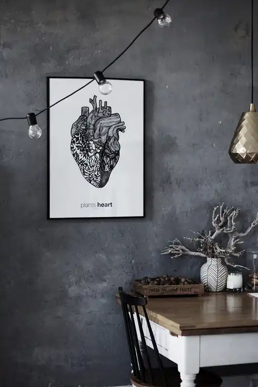 Zamów teraz Plants heart 50x70 cm