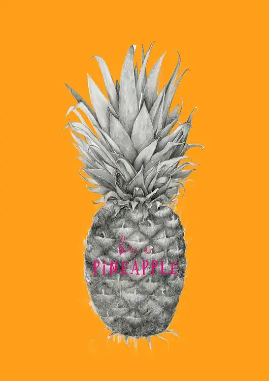 Plakat Ananas comosus II Ekspresowa dostawa