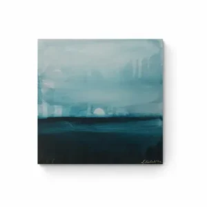 Obraz ręcznie malowany na płótnie 29x29 cm - abstrakcyjny pejzaż Super okazja