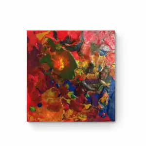 Obraz ręcznie malowany na płótnie 20x20 cm - abstrakcja Bezpieczna płatność