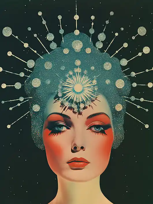 Zamów teraz Plakat / Surrealistyczny Kolaż / Kobieta