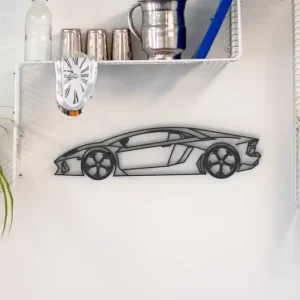 Wyjątkowa oferta Samochód Auto Lamborghini- geometryczna dekoracja na ścianę