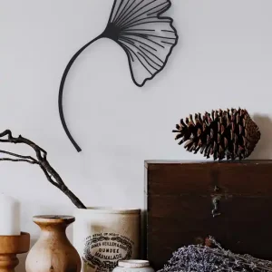 Wybór klientów Liść Boho - minimalistyczna ozdoba na ścianę dekoracja 3d