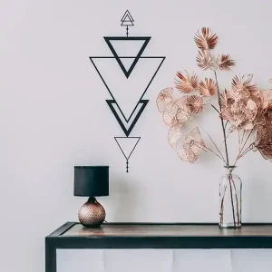 Super okazja Triangle - Trójkąty 3d - dekoracja na ścianę w stylu skandynawskim