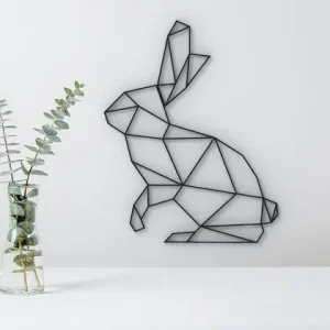 Super okazja Zając Geometryczny - nowoczesna wielkanocna dekoracja na ścianę