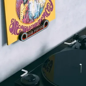 Zamów dziś Now playing- bio uchwyt / wieszak ścienny na płyty winyle w stylu retro