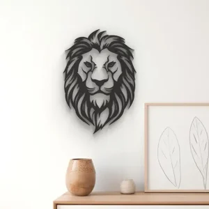 Cena promocyjna Lion- lew - nowoczesna dekoracja ścienna 3d