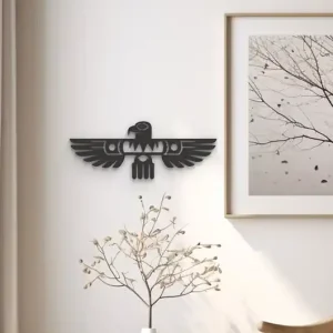 Sprawdź teraz Thunderbird - Orzeł - Totem w indiańskim stylu- dekoracja ścienna