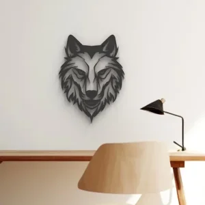 Wolf - Wilk- ozdoba- nowoczesna dekoracja ścienna- na prezent Popularny