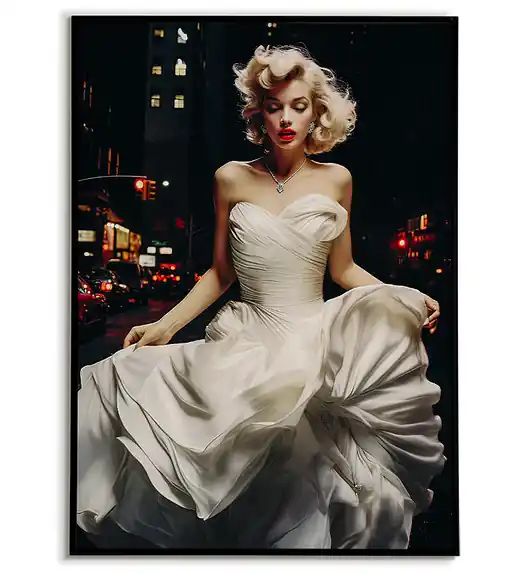 Plakat Marilyn Monroe POSTAĆ obraz Ostatnie sztuki