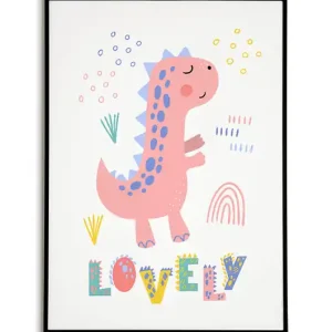 Plakat dla dziecka DINOZAURY Wyprzedaż