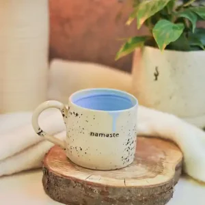 Nowość Kamionkowy Kubek 250 ml "namaste"
