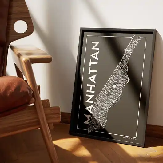 Plakat NYC - Manhattan Szybka dostawa