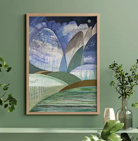 Oferta czasowa Plakat Pejzaż górski