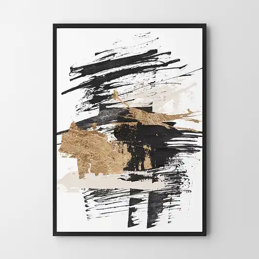 Plakat Black and gold - różne formaty Szybka dostawa