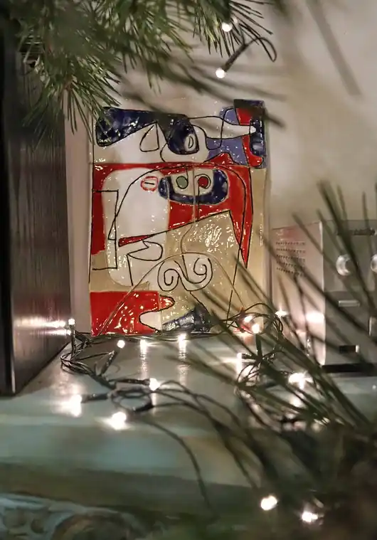 Płaskorzeźba ceramiczna Corbusier Oferta