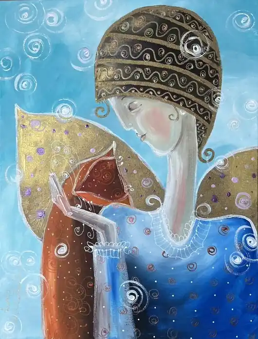 Chwila spokoju. Giclee Rabat