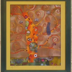 Gustaw Klimt - obraz na naturalnym jedwabiu Szybka wysyłka