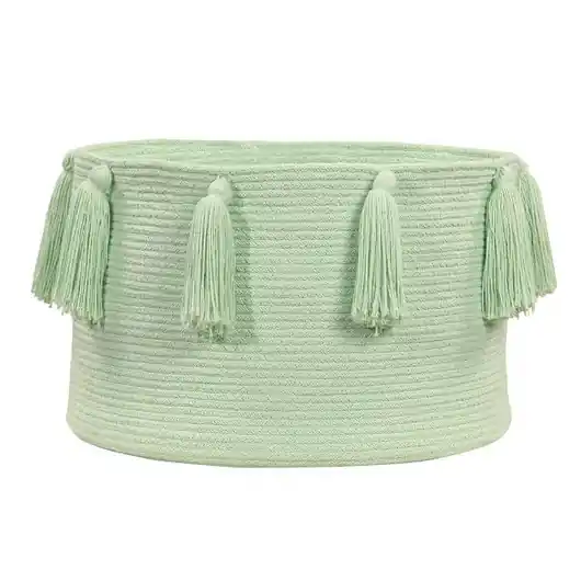 Kosz Tassels Soft Mint Lorena Canals Szybka wysyłka