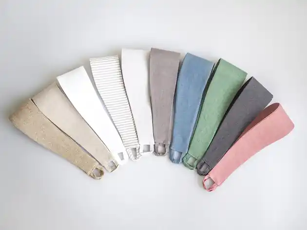 Szarfa do zasłon GRAY STRIPES Premium