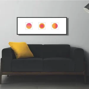 Szybka dostawa O ZACHODZIE - Nowoczesna Grafika w ramie 91,5x31,5cm