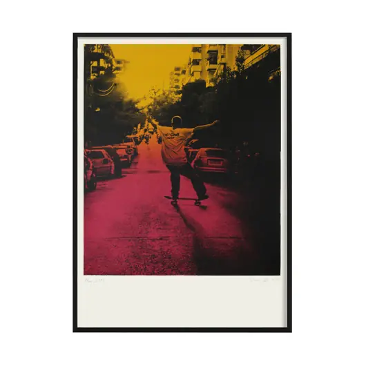 Plakat deskorolka - Ateny Oferta