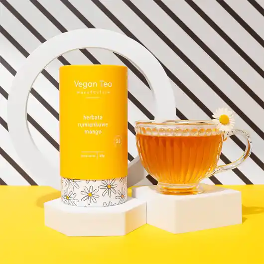 Tani Herbata owocowa Rumiankowe Mango Vegan Tea