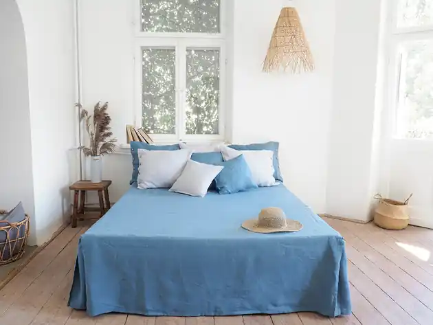 Lambrekin Classic DUSTY BLUE Bezpieczna płatność