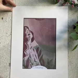 Wysoka jakość Plakat znak zodiaku BYK