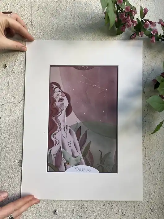 Wysoka jakość Plakat znak zodiaku BYK