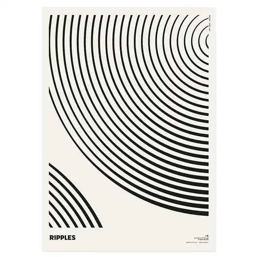 Bezpieczna płatność Plakat abstrakcyjny, abstrakcja, geometria - Kręgi
