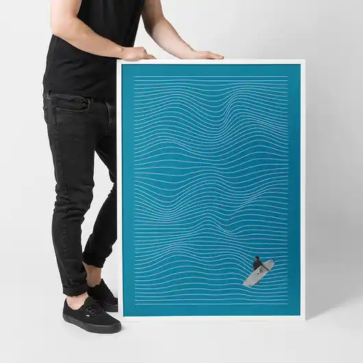 Do wyczerpania zapasów Plakat Surfer