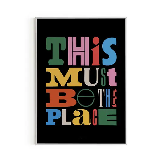 This must be the place Talking Heads - plakat B2 50x70 Najlepsza cena