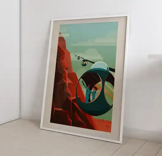 Plakat Vintage Retro Ograniczona ilość