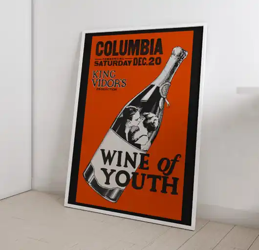 Plakat Vintage Retro Wine Najlepsza cena