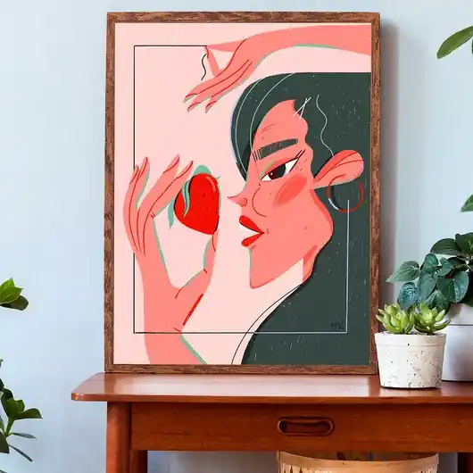 Kup teraz Plakat Strawberry