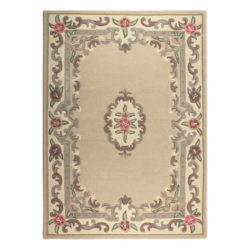 Beżowy wełniany dywan Flair Rugs Aubusson, 150x240 cm Bonami Tani
