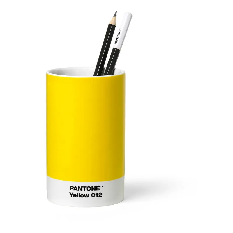 Najlepsza cena Ceramiczny organizer na artykuły papiernicze Yellow 012 – Pantone Bonami