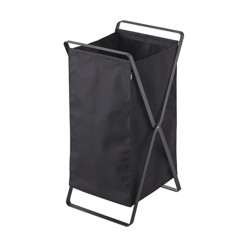 Bestseller Czarny składany kosz na pranie YAMAZAKI Tower Laundry Bonami