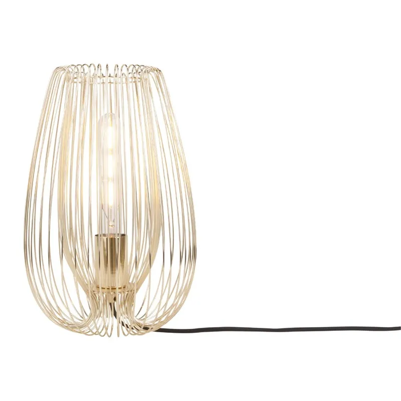 Lampa stołowa w kolorze złota Leitmotiv Lucid Bonami Bestseller
