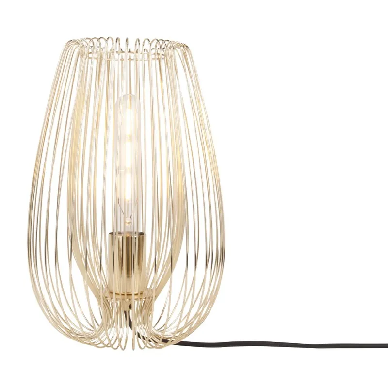 Niska cena Lampa stołowa w kolorze złota Leitmotiv Lucid Large Bonami