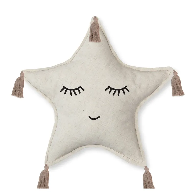 Wyprzedaż Poduszka dekoracyjna Little Nice Things Happy Star Bonami