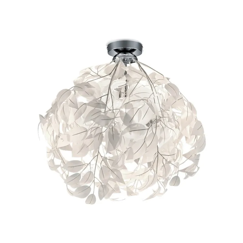 Biała lampa sufitowa Reality Leavy, wys. 58 cm Bonami Ograniczona ilość