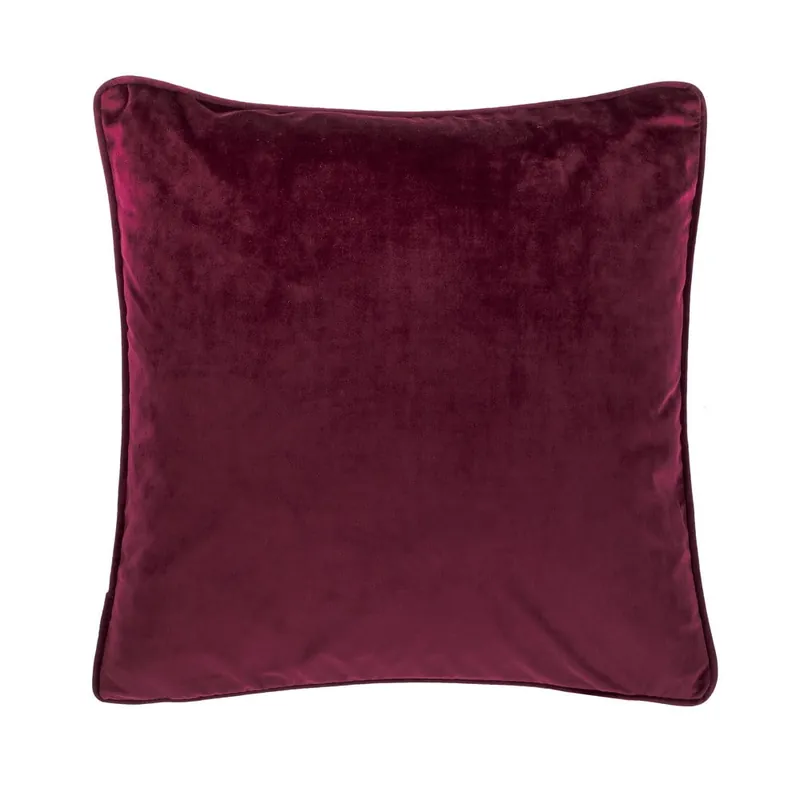 Zamów teraz Ciemnofioletowa poduszka Tiseco Home Studio Velvety, 45x45 cm Bonami
