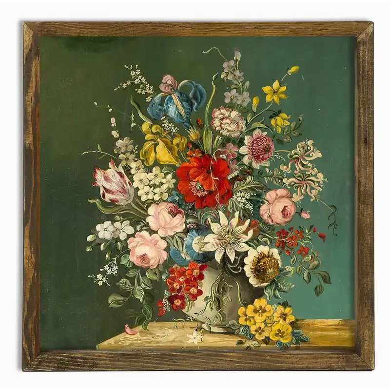 Obraz Vintage Flowers, 50x50 cm Bonami Dostępne od ręki